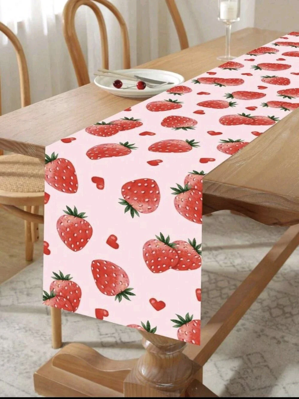 Strawberry 🍓 Table Runner NEW